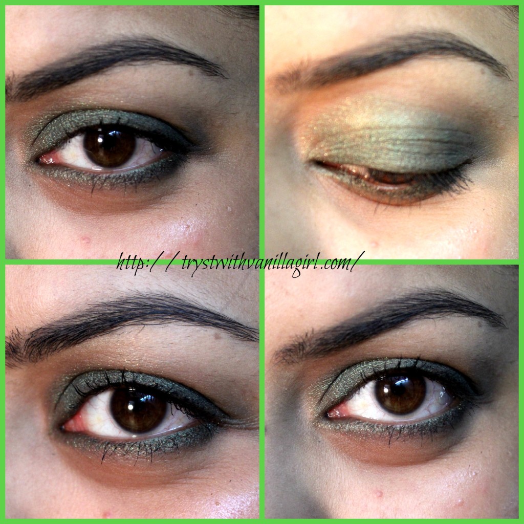 Clinique Chubby Stick Shadow Tint for Eyes Mighty Moss Review,Swatch,FOTD,EOTD