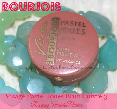 Bourjois Visage Pastel Joues Brun Cuivre 3 Review,Swatch,Photos