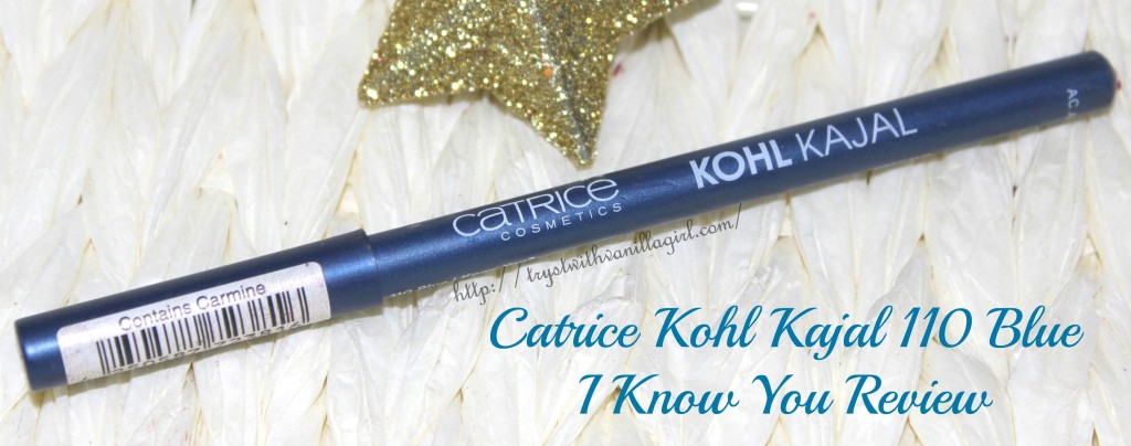 Catrice Kohl Kajal 110 Blue I Know You Review,Swatch,Photos