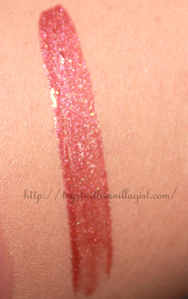 Revlon Color Burst Lip Gloss Iced Coffee Review,Swatch,Photos,LOTD,FOTD