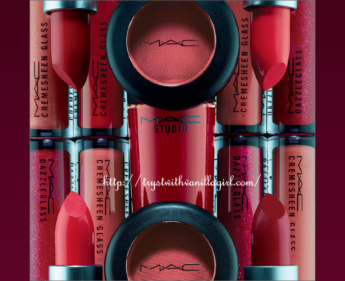 New MAC Red Red Red Collection,India,Price in India,New Launches Indian Cosmetics 2015