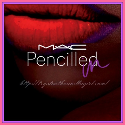 New MAC Pencilled in Spring 2015 Collection India