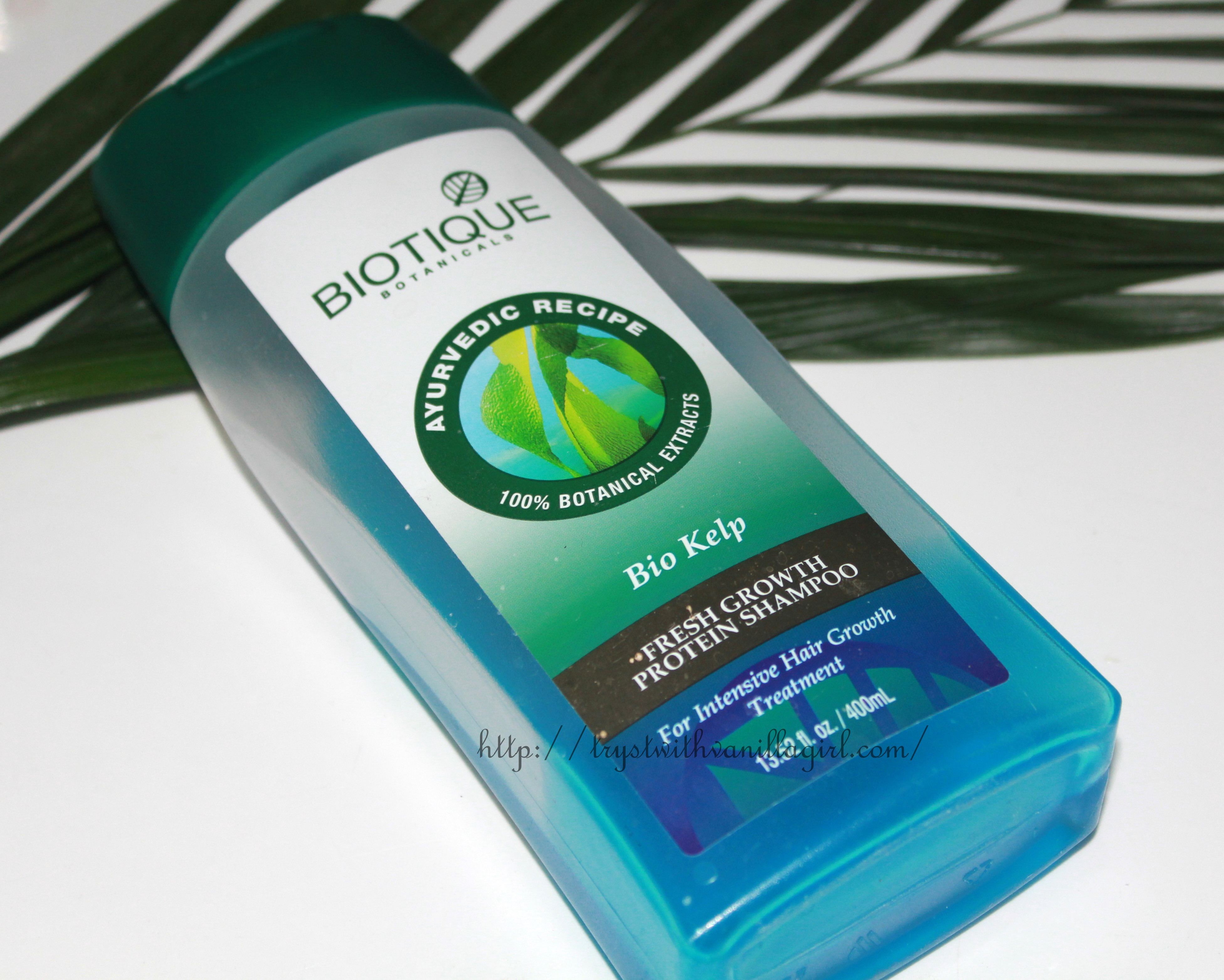 Biotique Bio Kelp Protein Shampoo for Falling Hair Review,Price