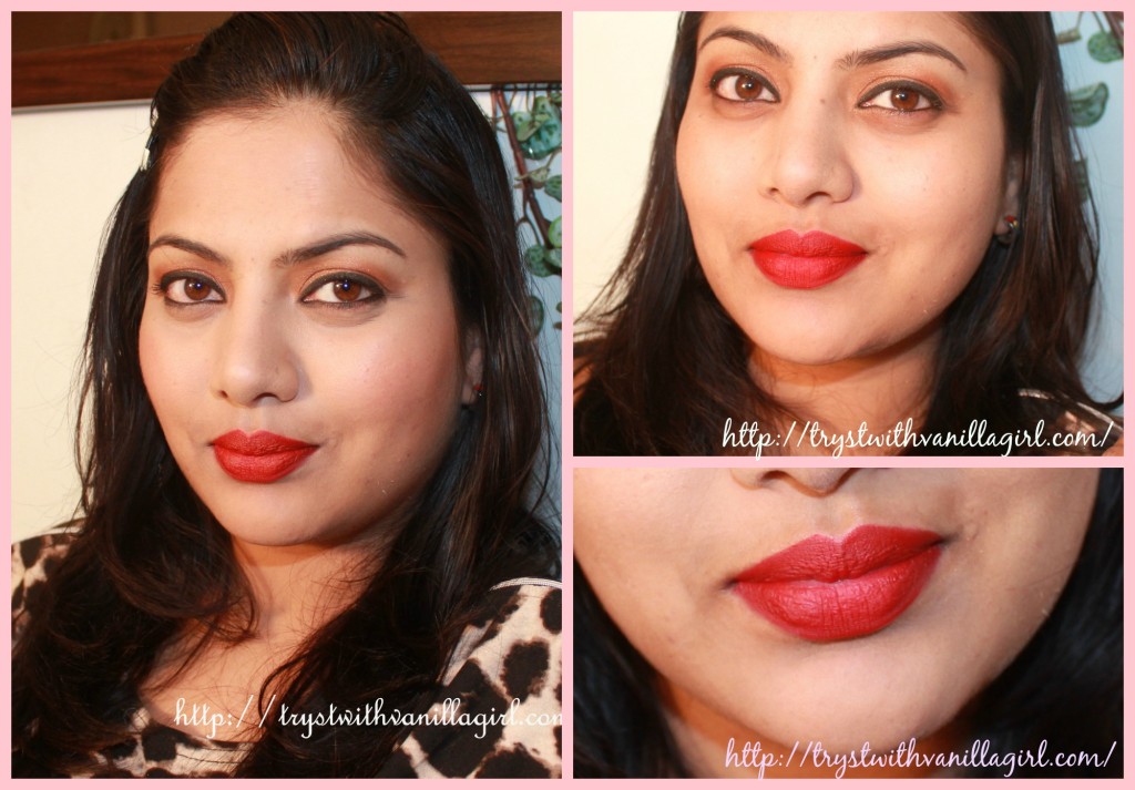 Lakme 9 to 5 Lip Liner Red Alert Review,Swatch,Photos
