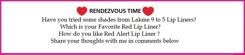 Lakme 9 to 5 Red Alert