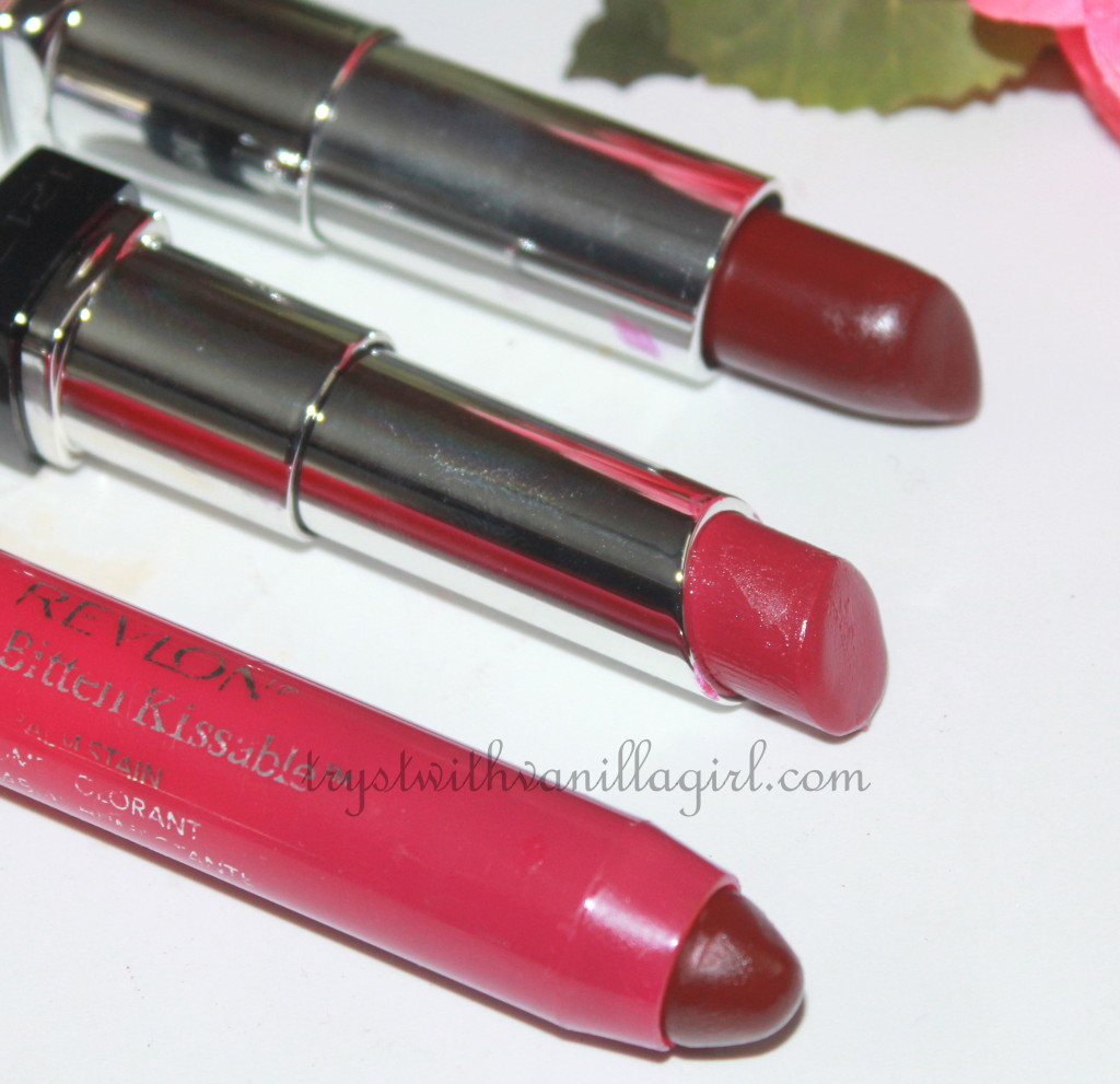 Drugstore Dupes of MAC Rebel Lipstick,Swatches,FOTD