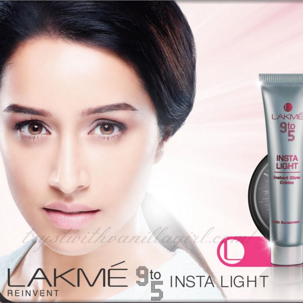 New Lakme 9 to 5 Insta Light Instant Glow Creme,Price,Details