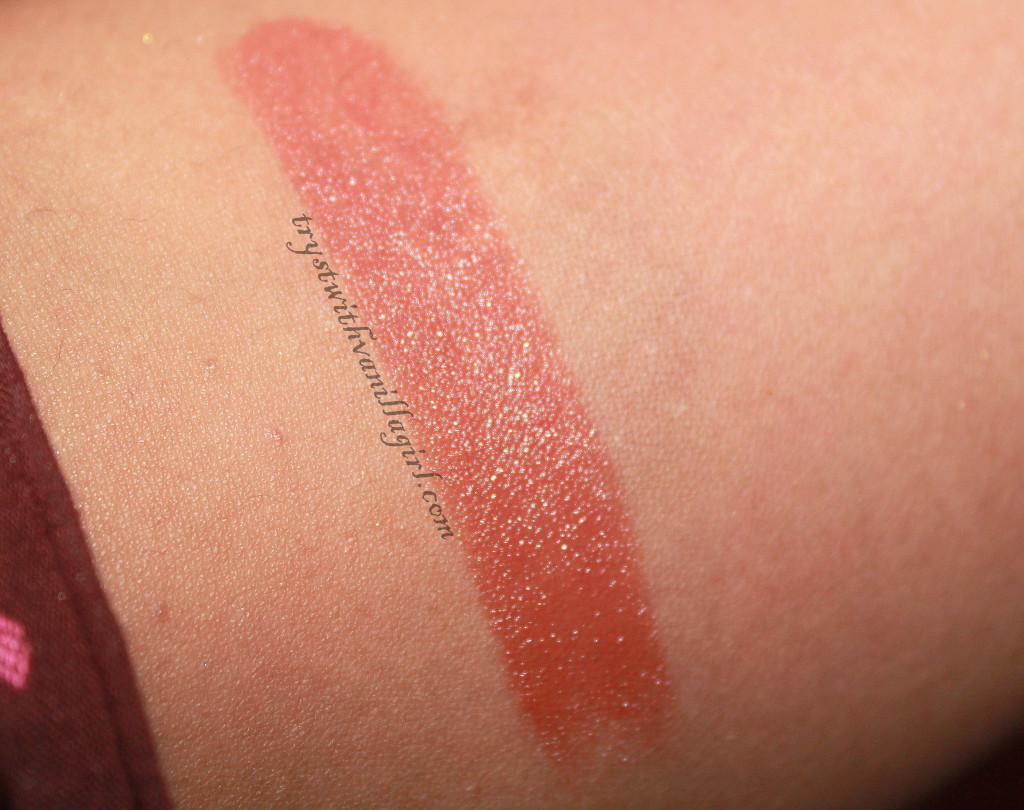 Elle 18 Color Pops Lipstick Cinnamon Bun Review,Swatch,Photos