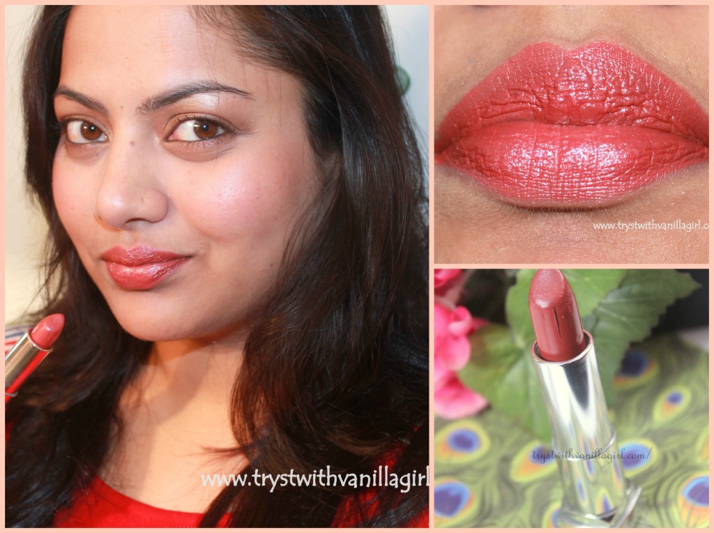 Maybelline Color Sensational Lipstick Summer Sunset Review,Swatch,Photos