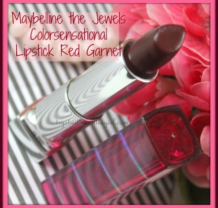 Maybelline the Jewels Colorsensational Lipstick Red Garnet Review,Swatch,Photos