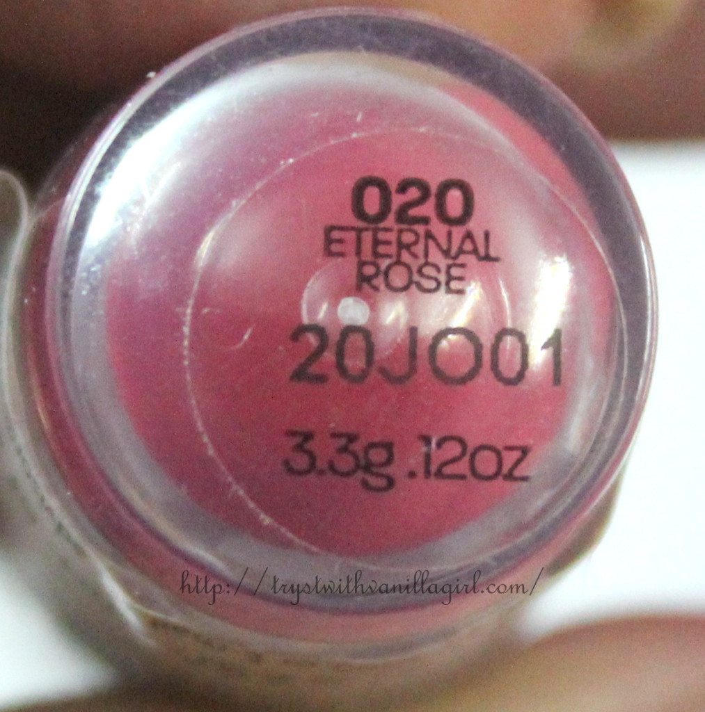 Maybelline Super Stay 14 Hour Lipstick Eternal Rose Review,Swatch,Photos