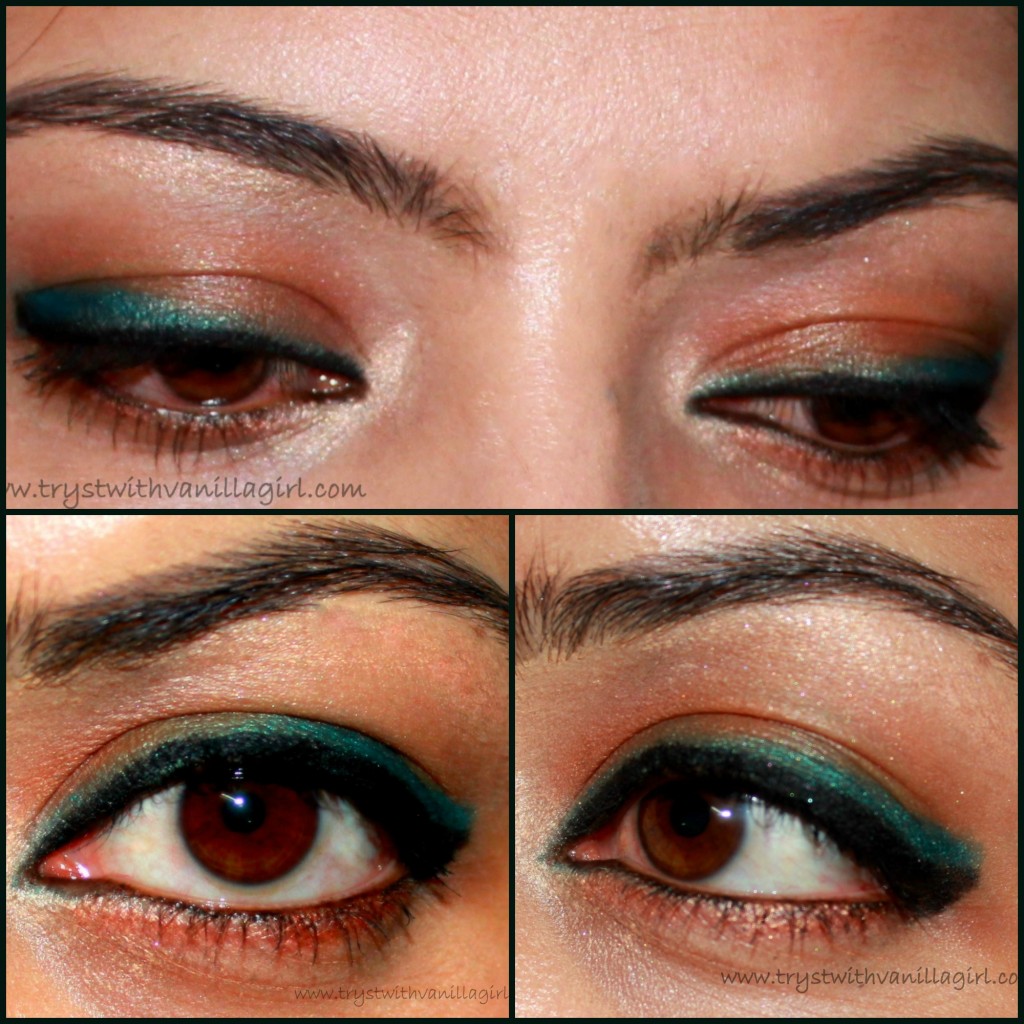 Affordable Summer Makeup Look,Turquoise Eyes with Hot Pink Lip,EOTD