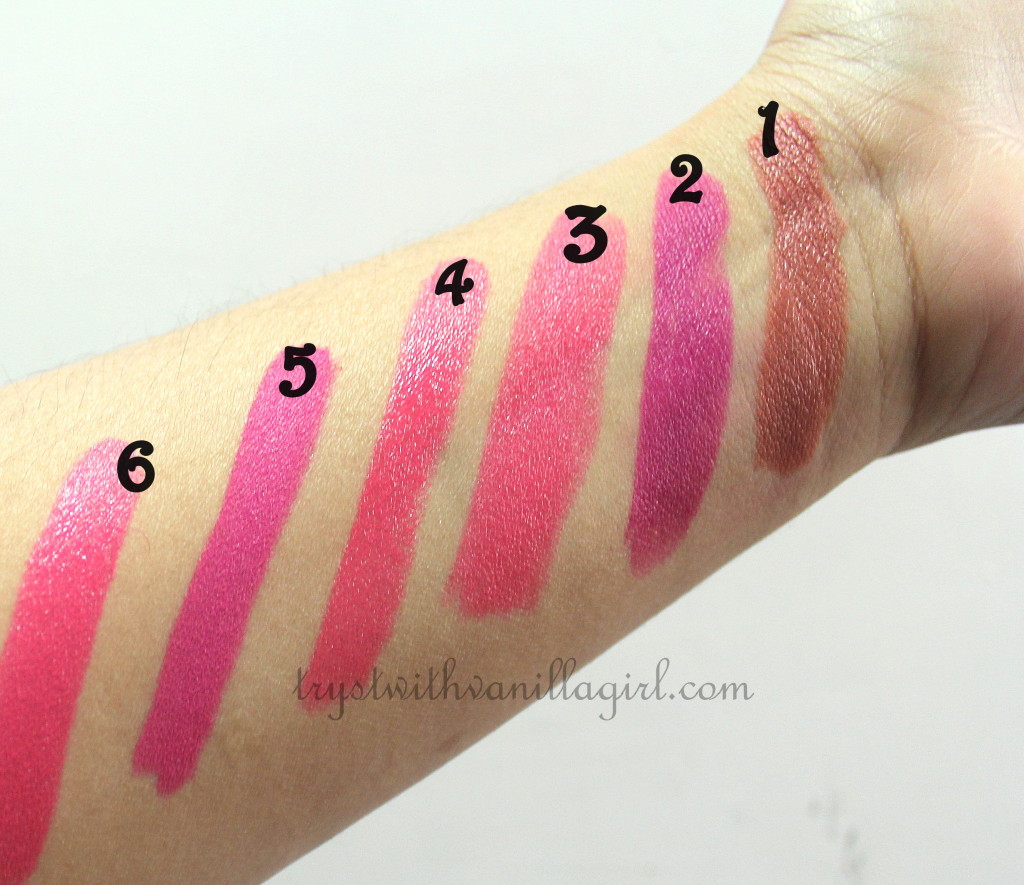 Top 10 Drugstore Summer Lipsticks,Swatches