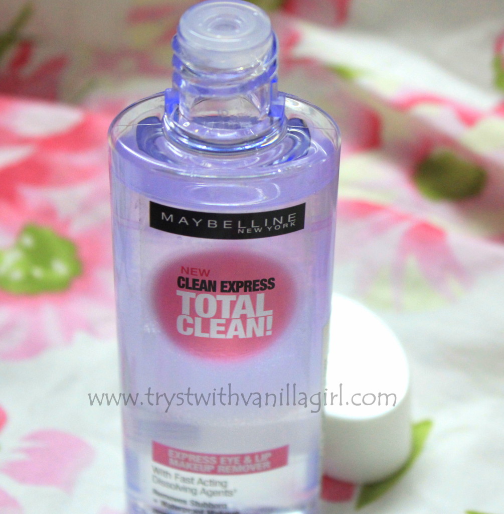 Maybelline Clean Express Total Clean Makeup Remover Review