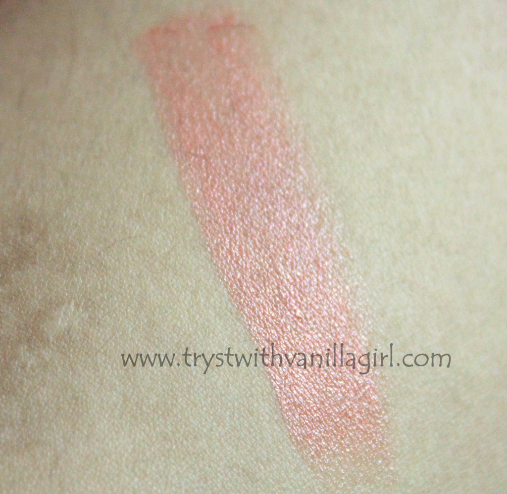 Maybelline Color Show Lipstick Iced Coral 317 Review,Swatch,Photos