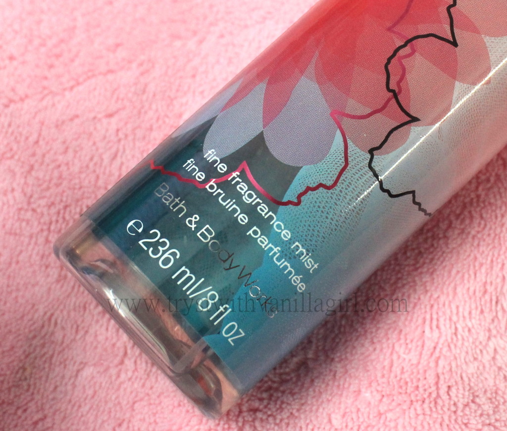 Bath and Body Works Pink Chiffon Fine Fragrance Mist Review