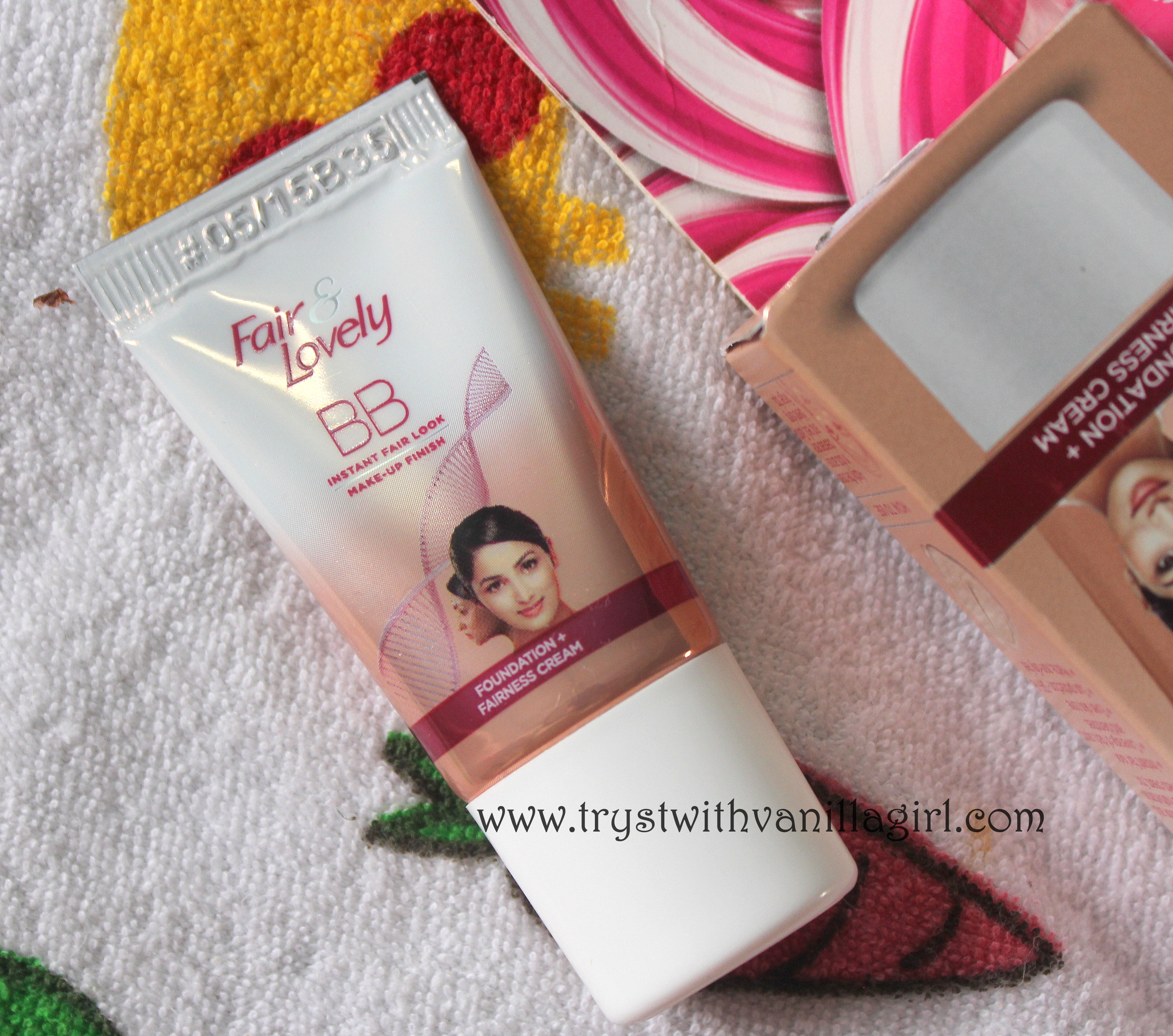 Fair and Lovely BB Cream Review, Swatch, Demo, Photos