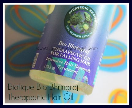 Biotique Bio Bhringraj Therapeutic Hair Oil For Falling Hair Review