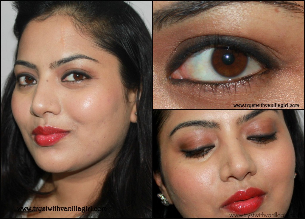 Current Make Up Routine,Indian Make Up Blog, Next Door MakeUp Look