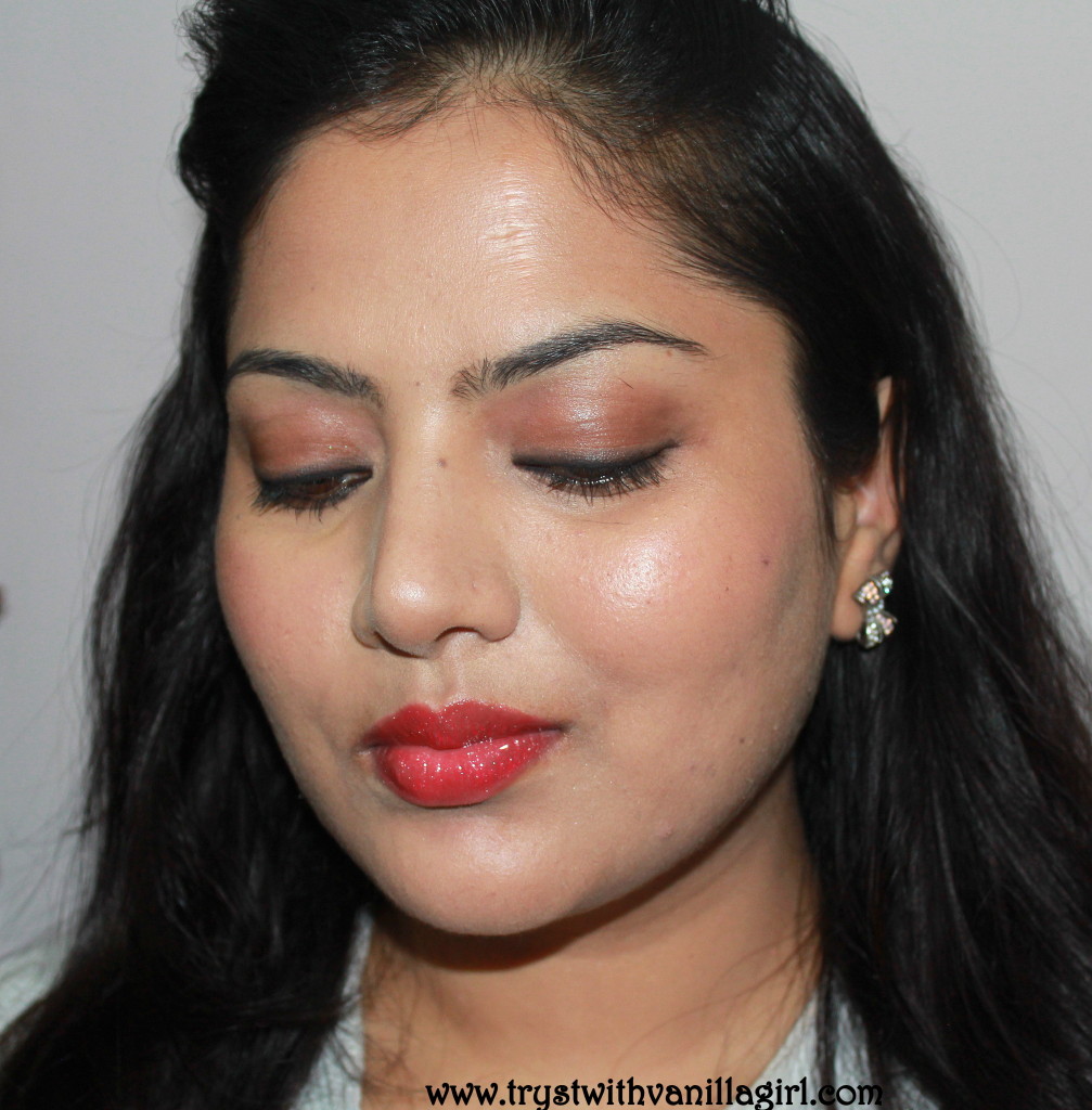 Current Make Up Routine,Indian Make Up Blog, Next Door MakeUp Look