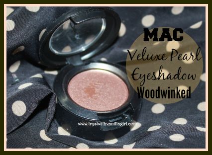 MAC Veluxe Pearl Eyeshadow Woodwinked Review,Swatch,Photos