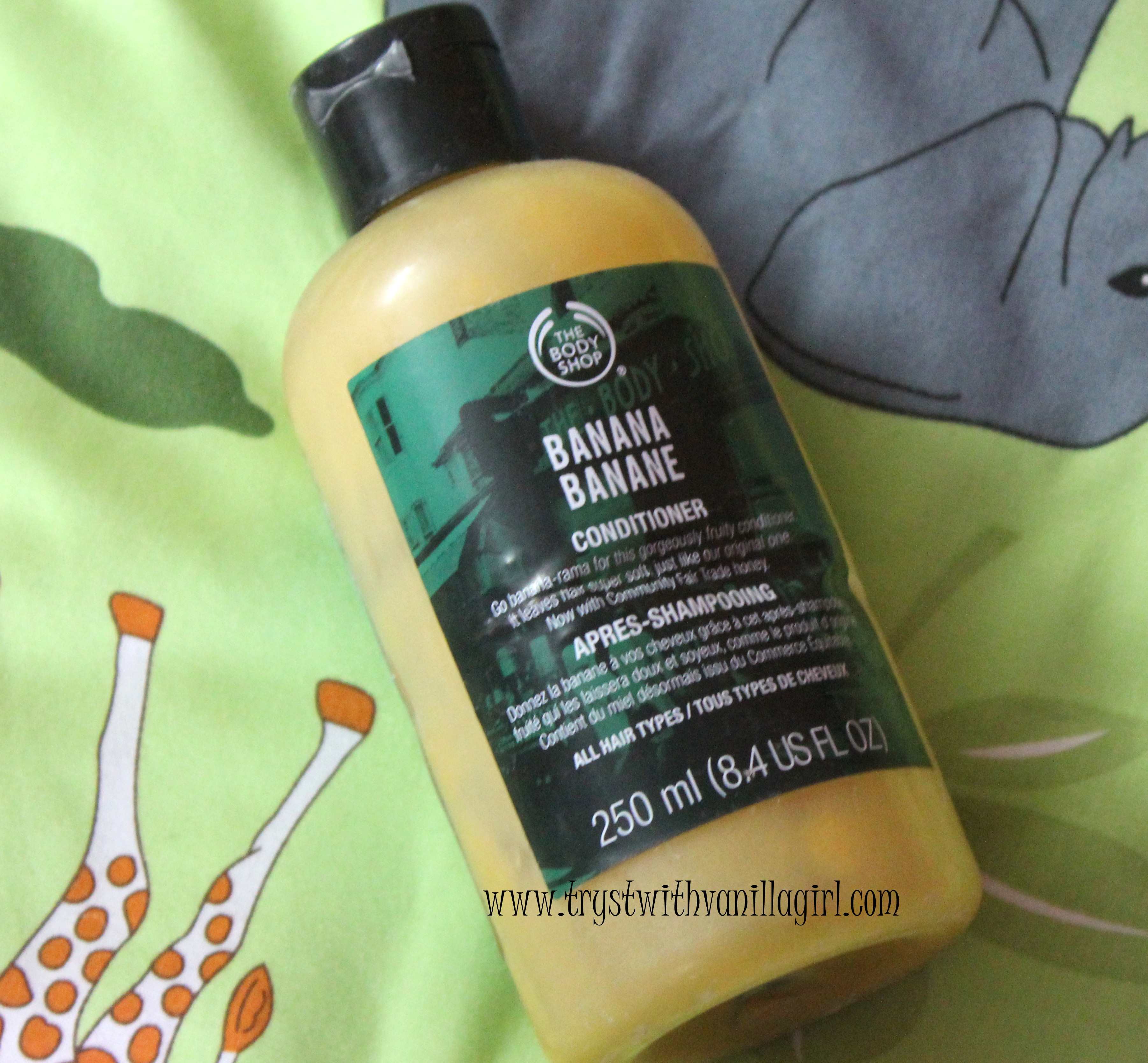 The Body Shop Banana Conditioner Review,Price in India