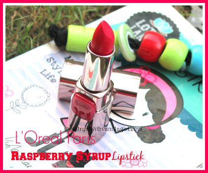 L'Oreal Paris Moist Matte Lipstick Raspberry Syrup Review,Swatch,Photos