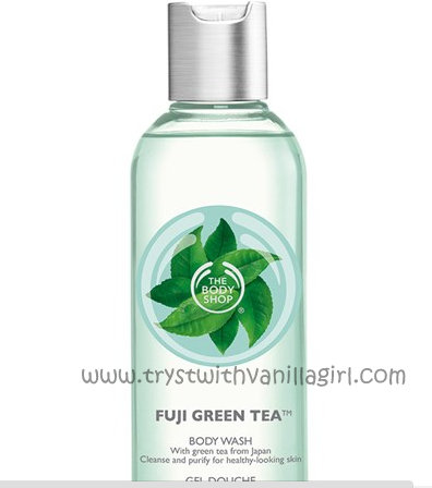 The Body Shop Fuji Green Tea Body Range,New Launch,Body Wash